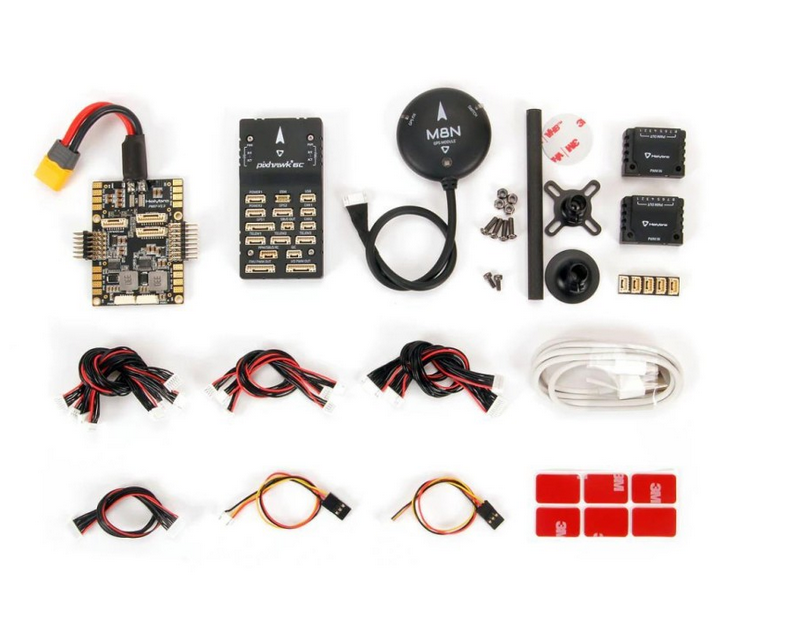 OTOPİLOTLARHOLYBROHolybro Pixhawk 6C Otopilot Uçuş Kontrol Kartı + PM07 Power Module  Flight Controller + M8N GPS (Plastik Kasa)