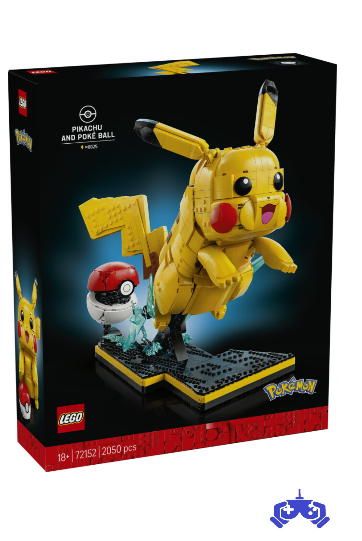  LEGO 72152 Pokemon Pikachu Ve Poke Topu 2050 Parça