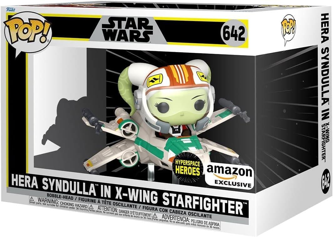 Funko Pop Rides Super Deluxe Disney Star Wars Rebels - Hera Syndulla İn X-Wing Starfighter