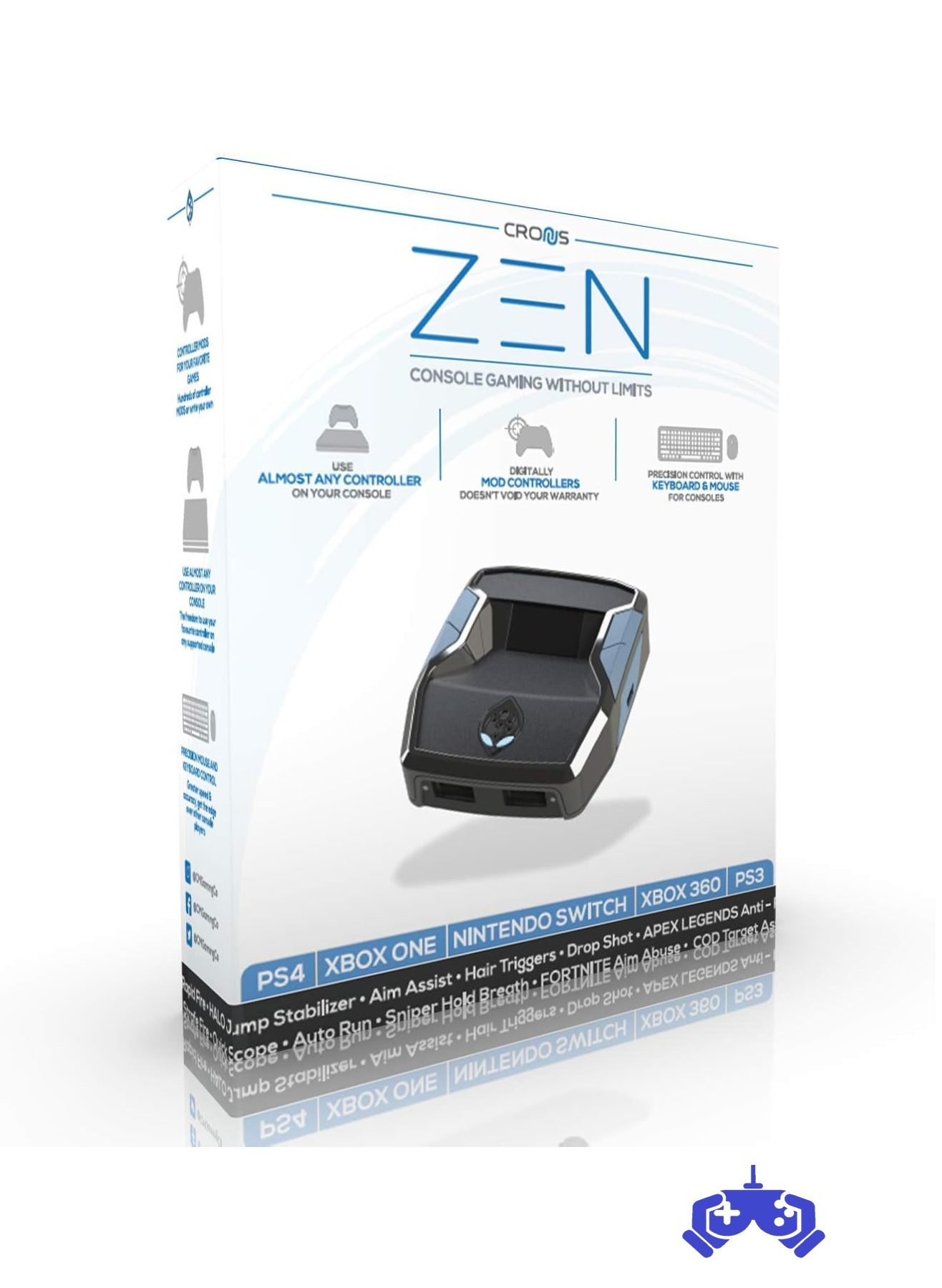 Cronus Zen Controller Emulator for Xbox, PlayStation, Nintendo Ve PC