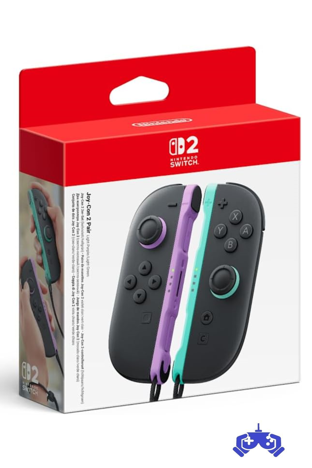 Joy-Con Açık Mor - Açık Yeşil İkili Set Nintendo Switch 2