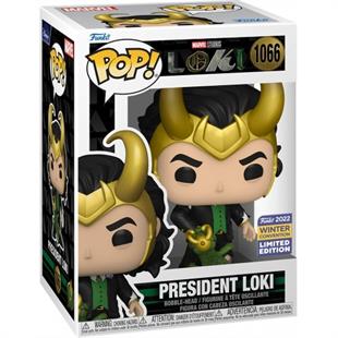 Funko POP Loki President Loki 1066 Winter Convention 2022 Exclusive Figür
