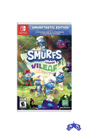 The Smurfs Mission Vileaf Smurftastic Edition Nintendo Switch Oyunu