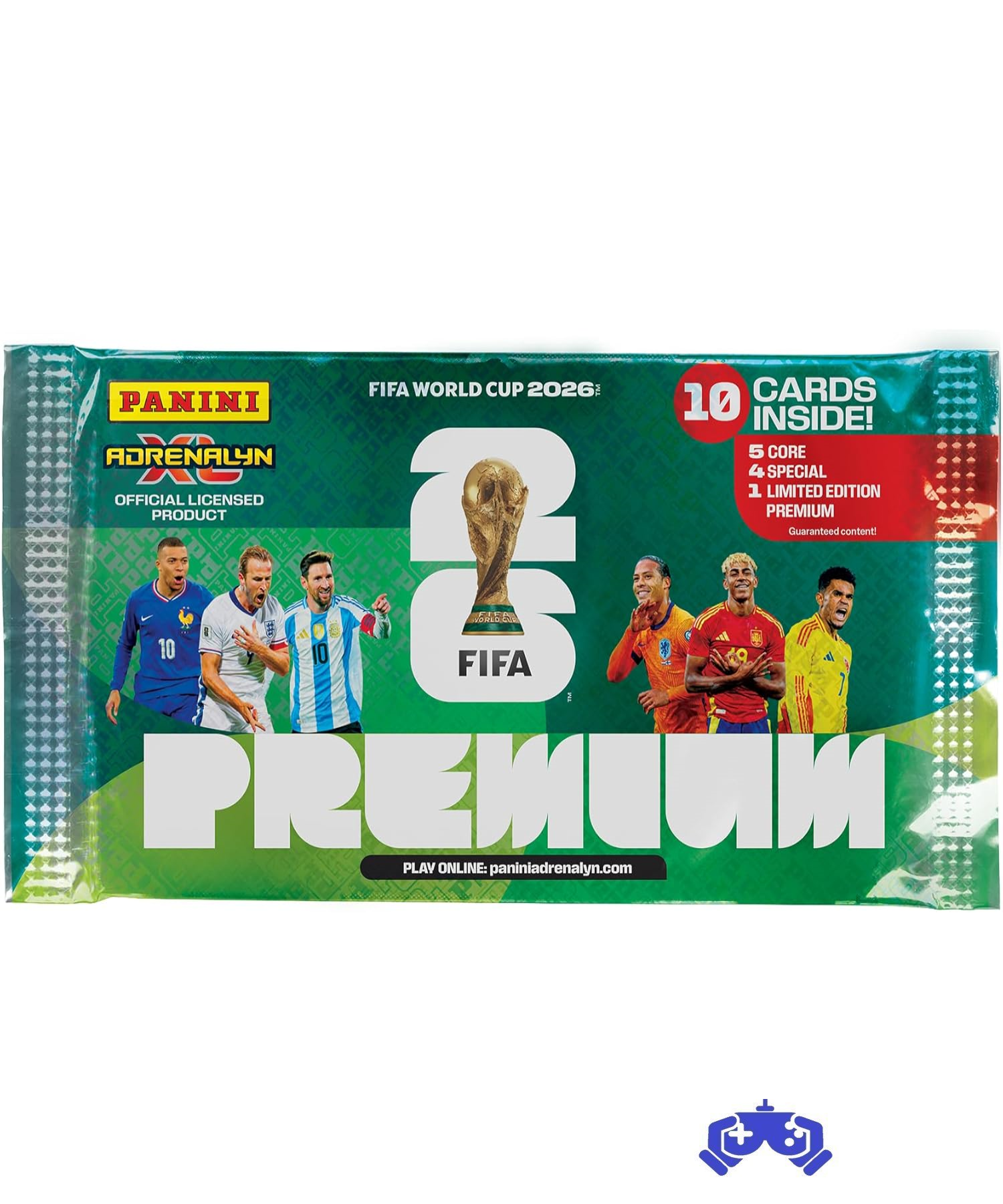 FIFA World Cup 2026 Adrenalyn XL Premium Trading Card 10'lu Paket