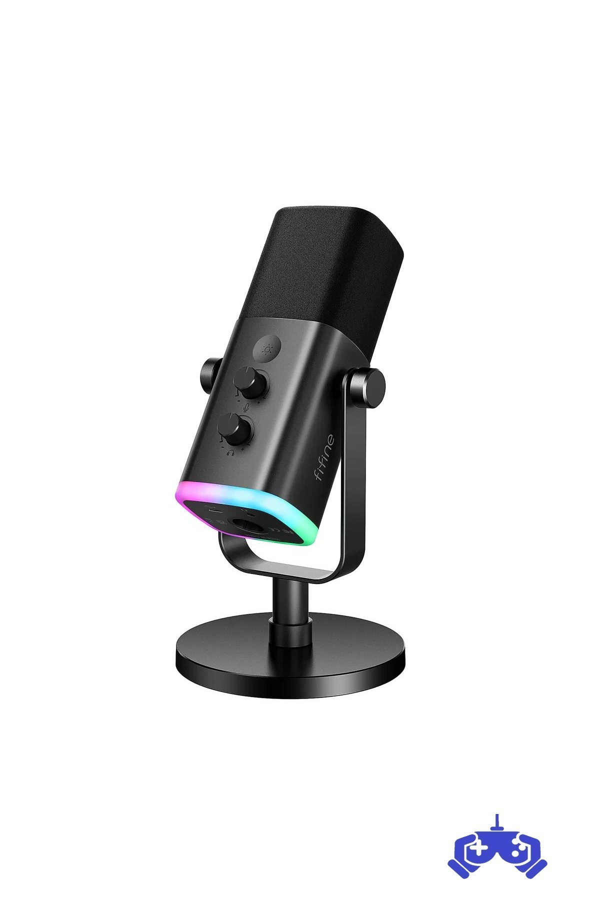 Fifine AM8 XLR USB RGB Dinamik Oyuncu Yayıncı Bilgisayar Mikrofonu