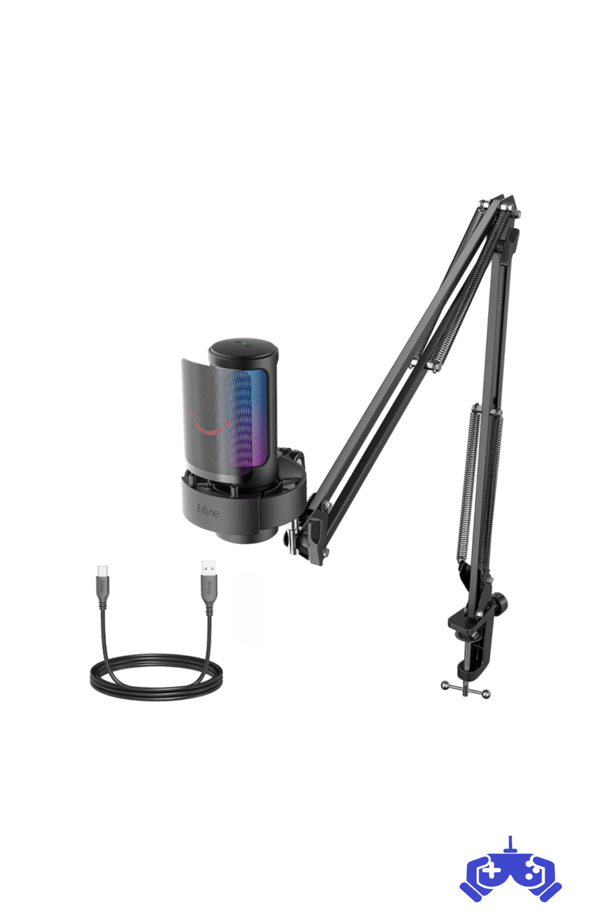 Fifine Ampligame A8T USB Yayıncı Bilgisayar Mikrofonu