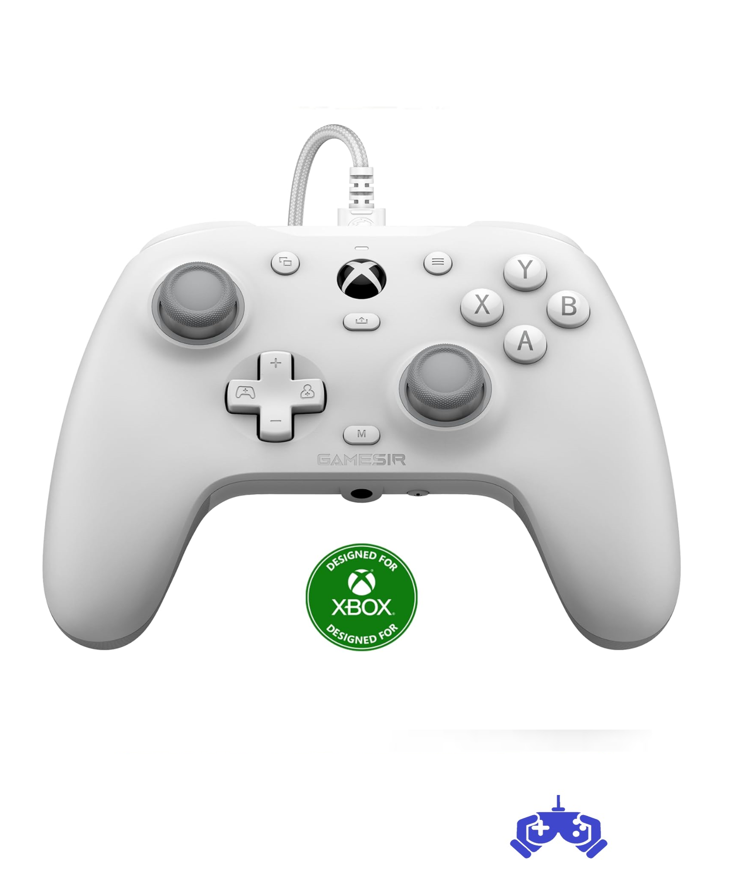 GameSir G7 HE Wired Beyaz XBOX Controller, Hall Effect Sticks