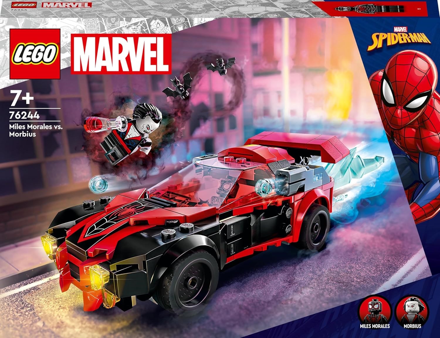 LEGO Marvel Miles Morales Morbius'a Karşı 76244(220 Parça)