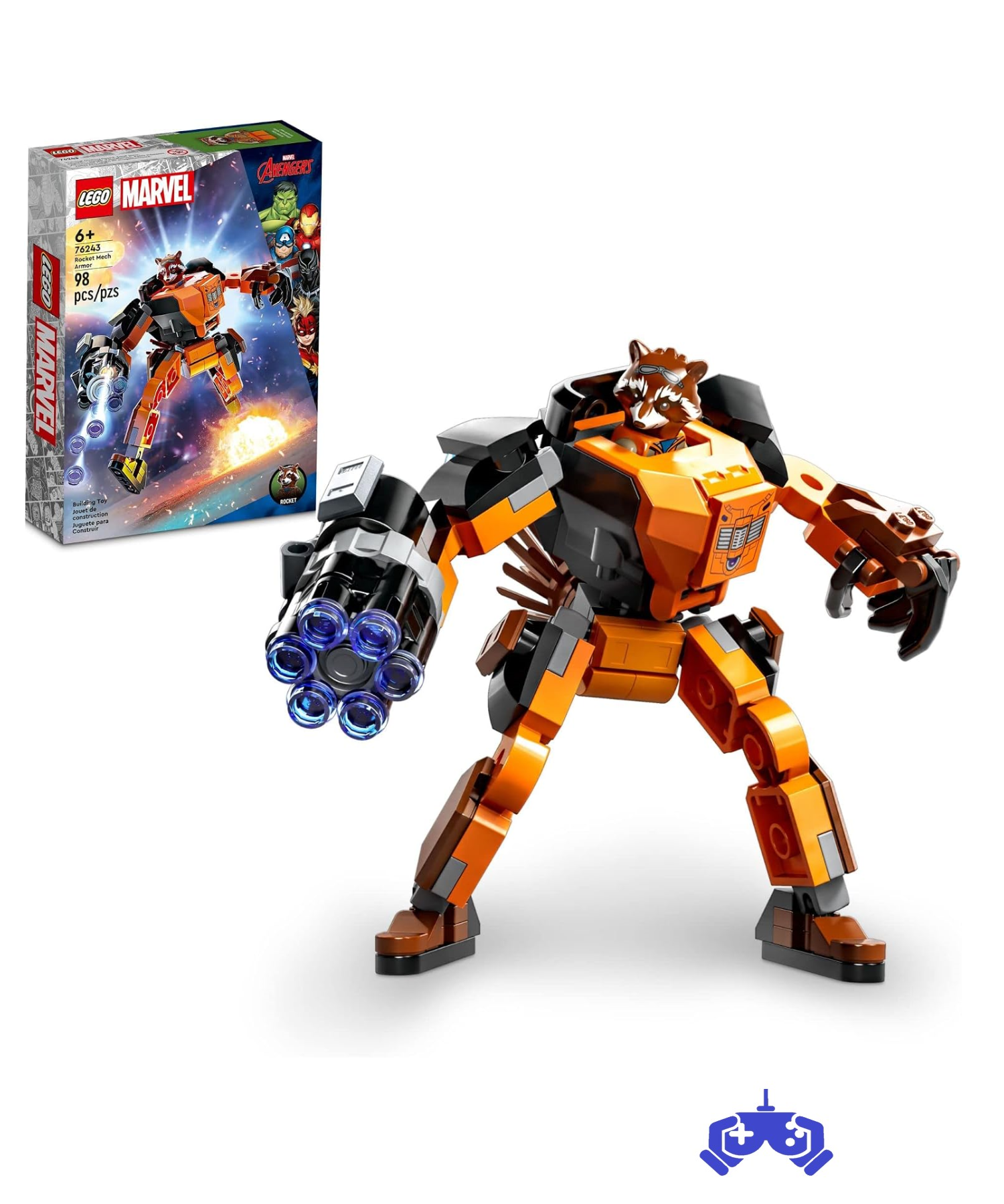 LEGO Marvel Rocket Robot Zırhı 76243