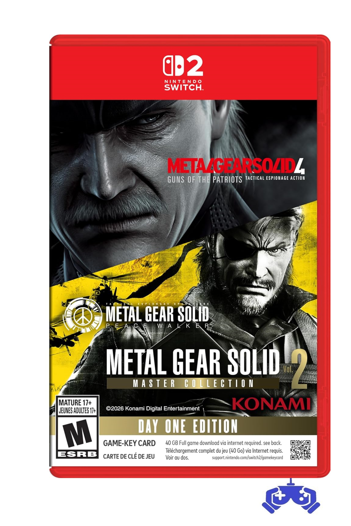 Metal Gear Solid Master Collection Vol 2 Nintendo Switch 2 Oyunu