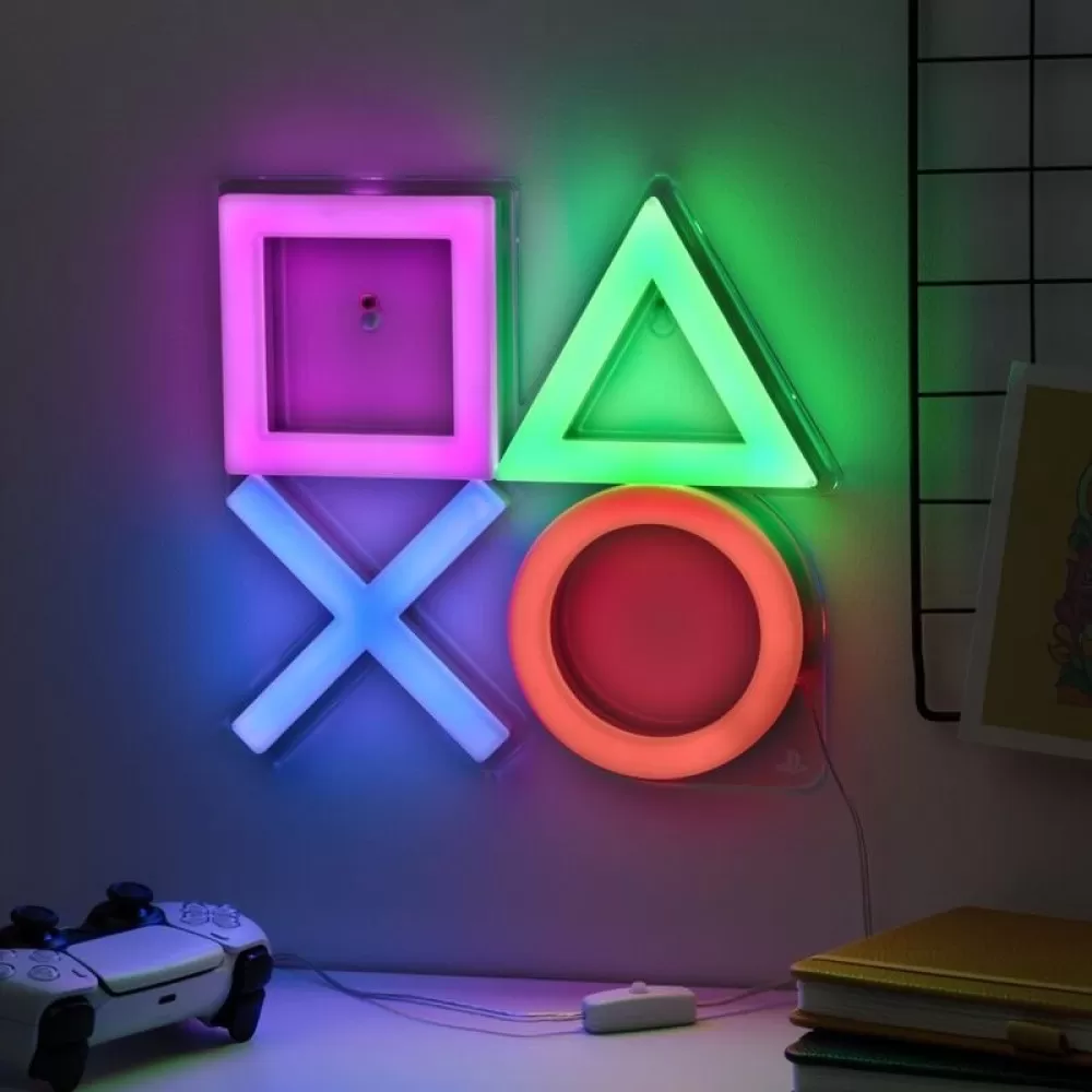 Paladone Playstation Wall Mountable LED Neon Light