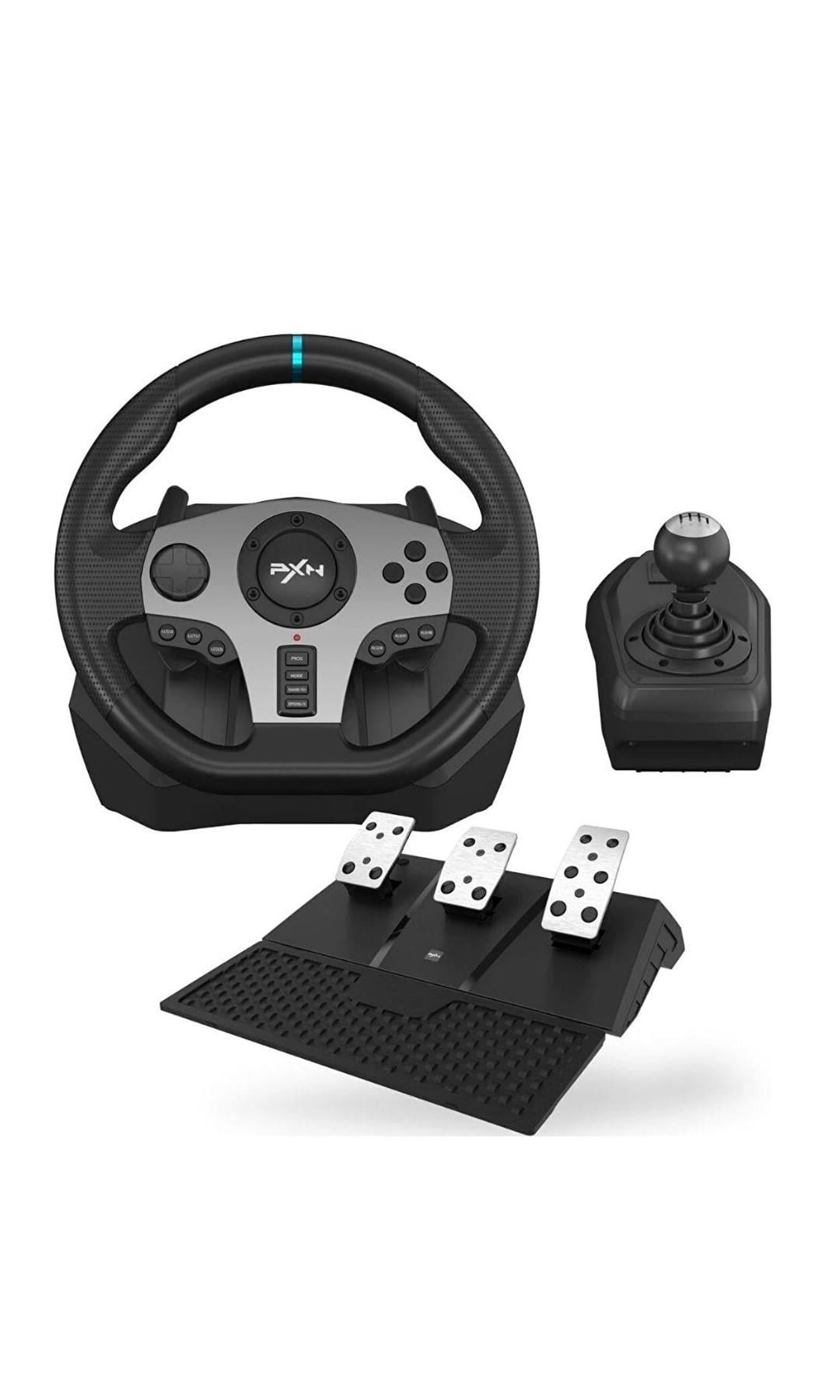 PXN V9 Gaming Racing Wheel 3 Pedallı ve Vitesli Oyuncu Direksiyonu