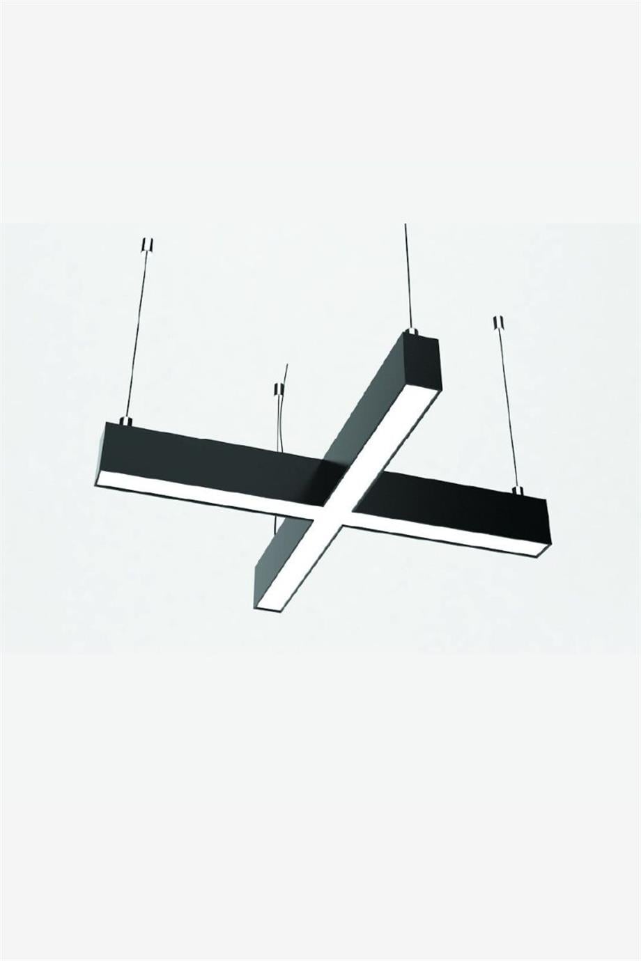 Linear Armatürler  120×120 cm X veya + Şeklinde Linear Armatür