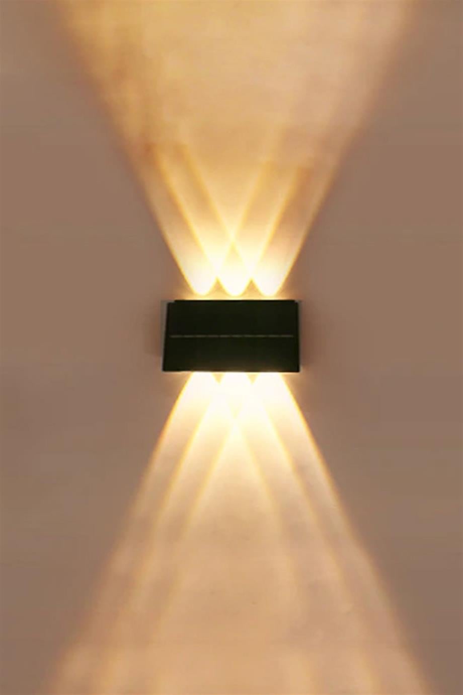Solar Ürünler  12W Solar Çift Yönlü Duvar Apliği