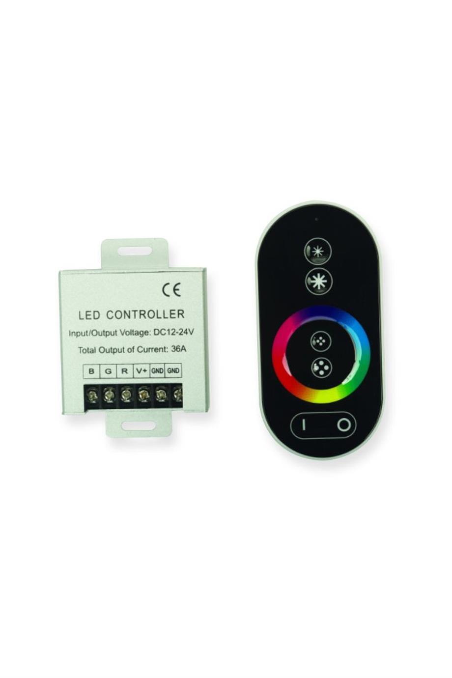 Led Aydınlatma Kontrol Cihazları  36A Dokunmatik RGB Kumanda