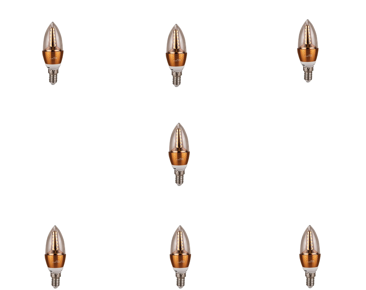 Led Ampuller  5 Watt Dekoratif Mum Ampul - 7 Adet