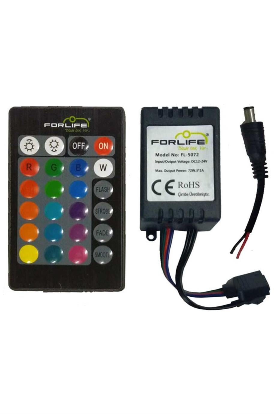 Led Aydınlatma Kontrol Cihazları  6A RGB Kumanda