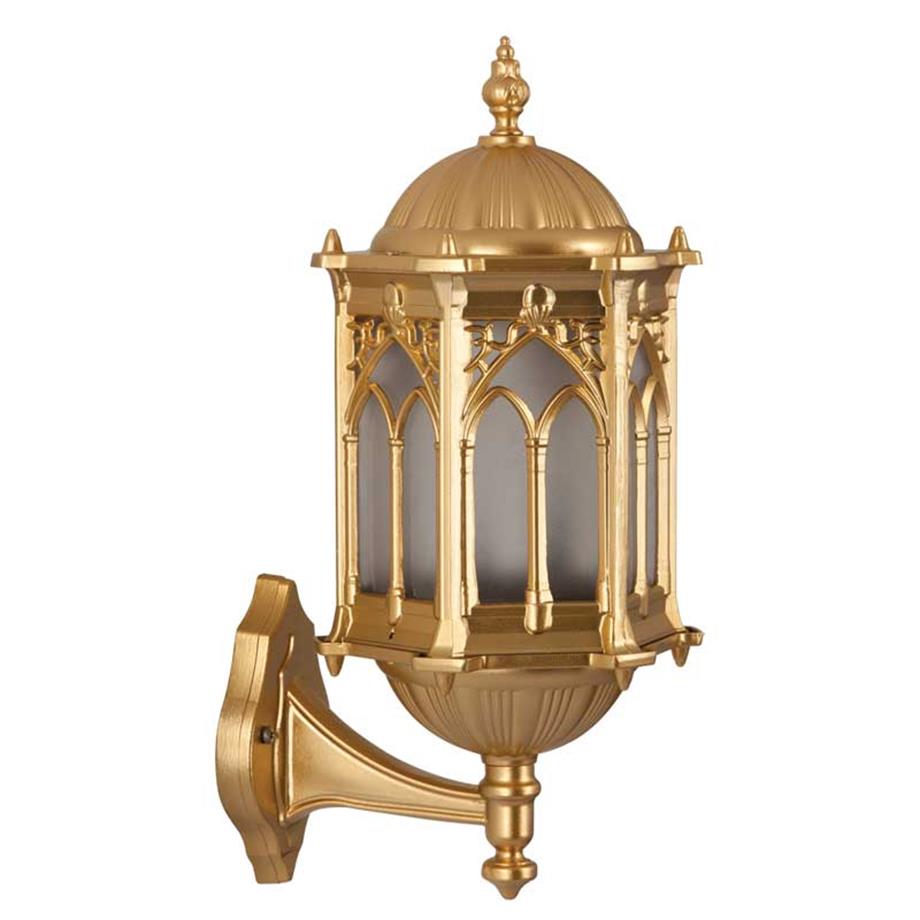 Fenerler  Alüminyum Altın Yaldız Boyalı Osmanlı Fenerler - ŞA 1764
