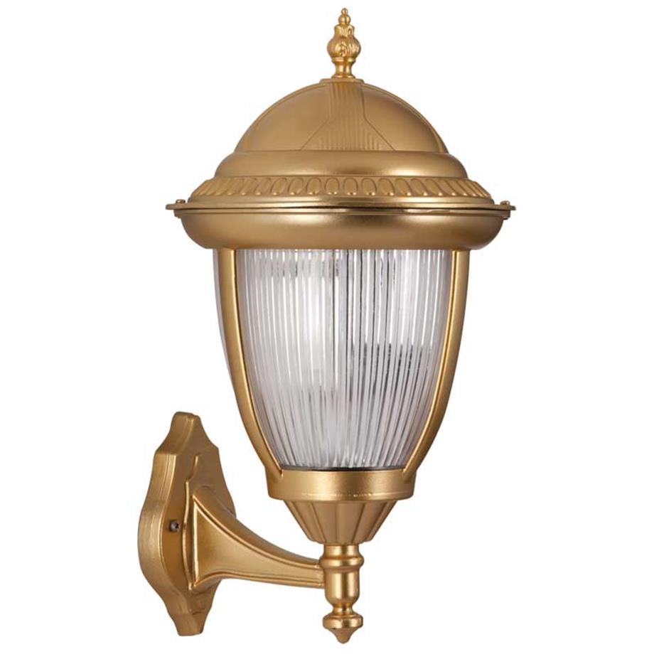 Fenerler  Alüminyum Lens Camlı Altın Yaldız Boyalı Fenerler - ŞA 1773