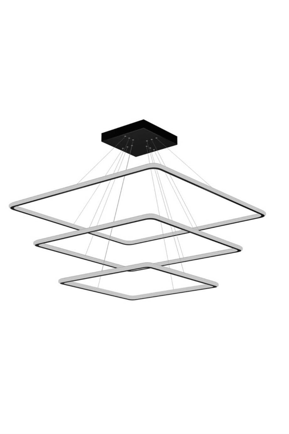 Linear Armatürler  Satürn Kare Armatür 30x50x70cm