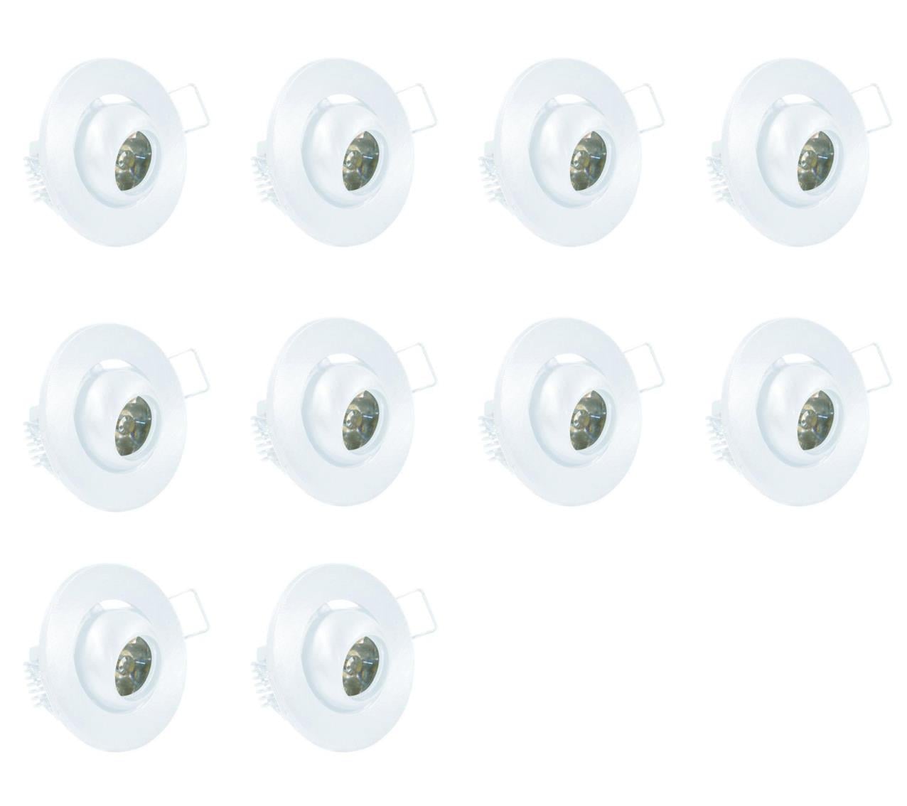 Dekoratif Mini Spotlar 3 Watt Beyaz Kasa Manda Gözü LS-FL-8001-B Dekoratif Mini Spotlar Lambasan  Forlife 3 Watt Beyaz Kasa Manda Gözü