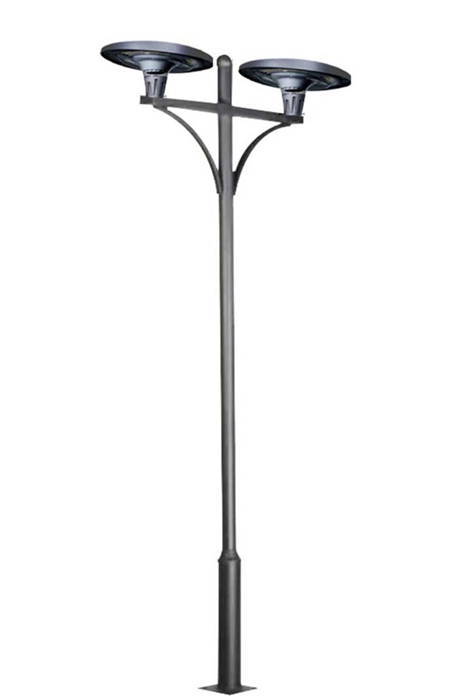Solar Ürünler 3W Solar Camlı Çim Armatürü - Lambasan 2x500W 300cm Alüminyum Direk