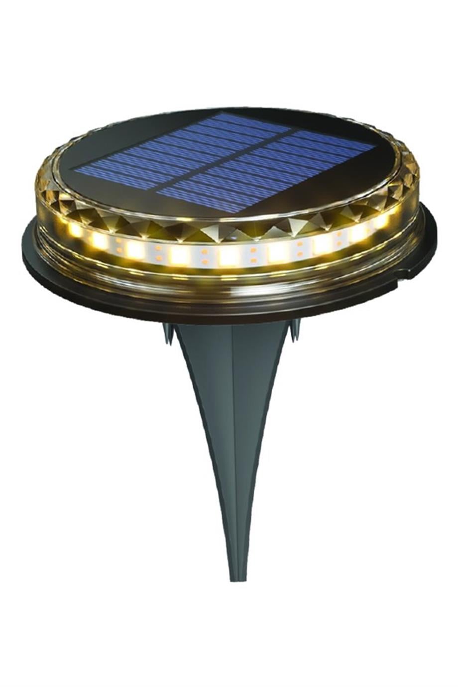 Solar Ürünler 3W Solar Camlı Çim Armatürü - Lambasan 5W Solar Çim Armatürü