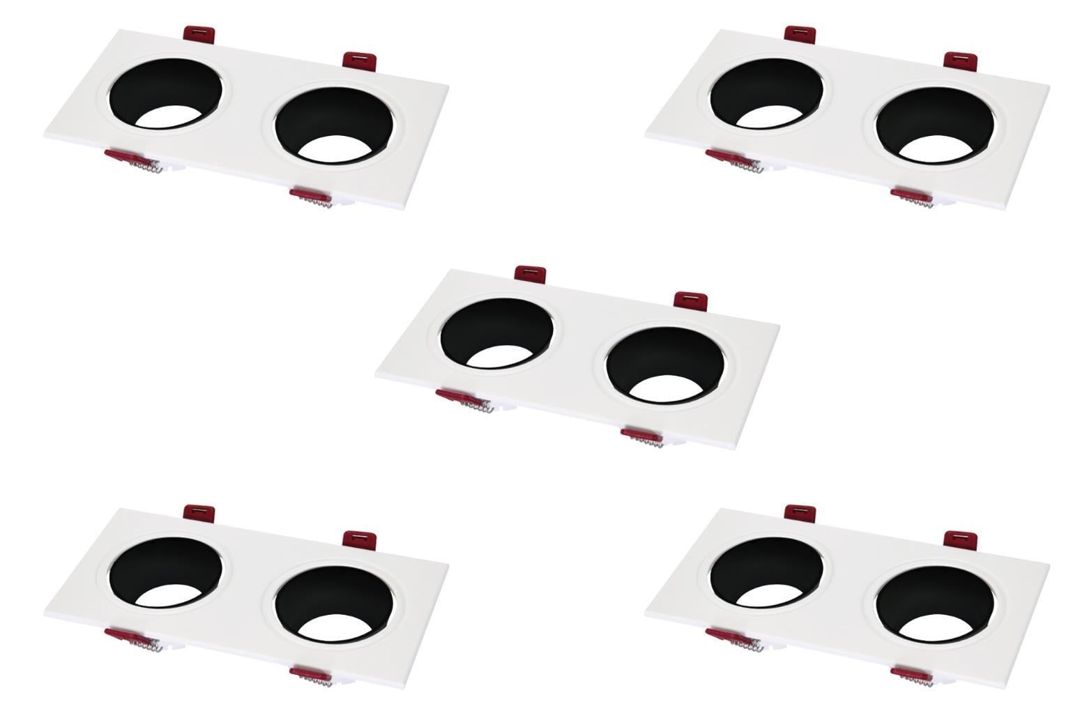 Dekoratif Downlight Armatürler AZELYA-3 METAL SPOT ÇERÇEVE BEYAZ/SİYAH/SİYAH-BEYAZ YUVARLAK AZELYA-3 METAL SPOT ÇERÇEVE BEYAZ/SİYAH/SİYAH-BEYAZ YUVARLAK-5Lİ