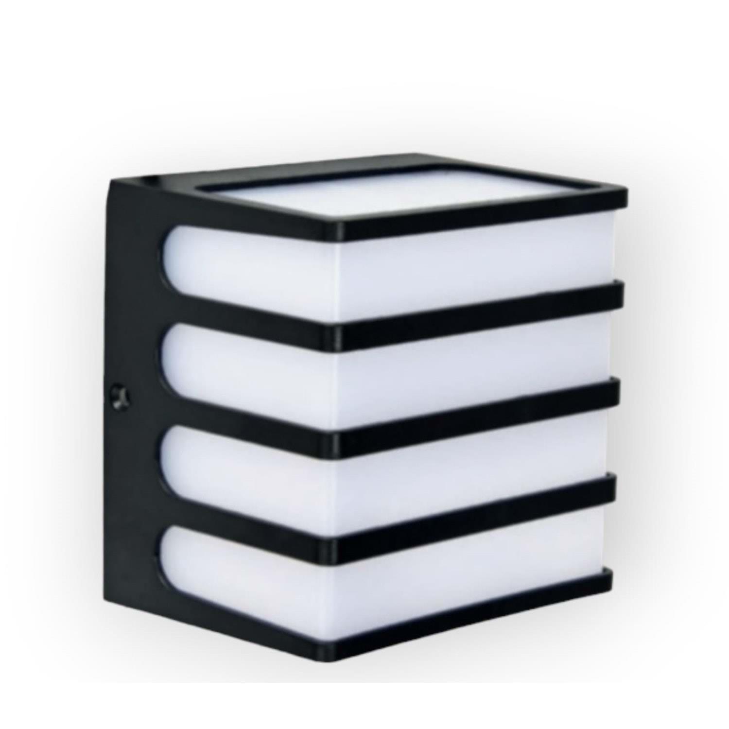 Bahçe Aydınlatmaları CUBE-G 8 Watt Siyah Dış Mekan LED Aplik - Plastik Kasa - Ilık Beyaz (4200K) CUBE-G 8 Watt Siyah Dış Mekan LED Aplik - Plastik Kasa - Ilık Beyaz (4200K)