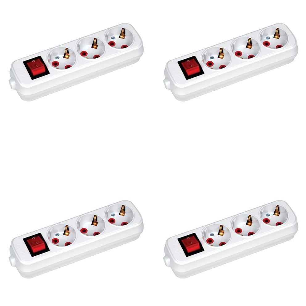 Grup Prizler Deco 3′lü AnahtarlıTopraklı Klemensli Grup Priz Deco 3′lü AnahtarlıTopraklı Klemensli Grup Priz-4LÜ