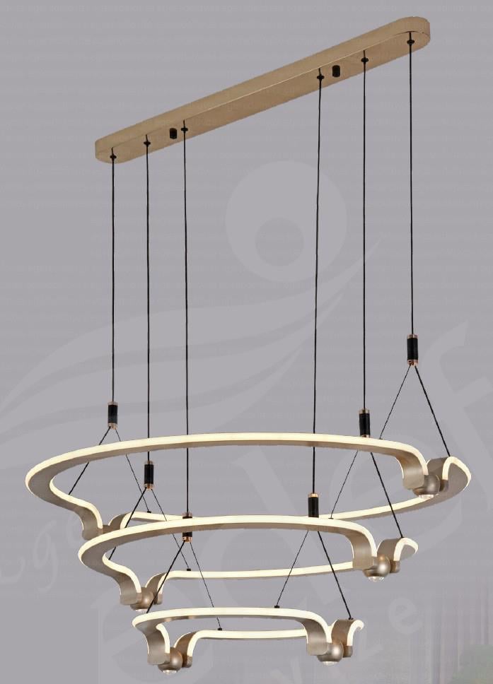 Ledli Avize  Eskitme Modern Avize 3lü Eskitme Modern Avize 3lü
