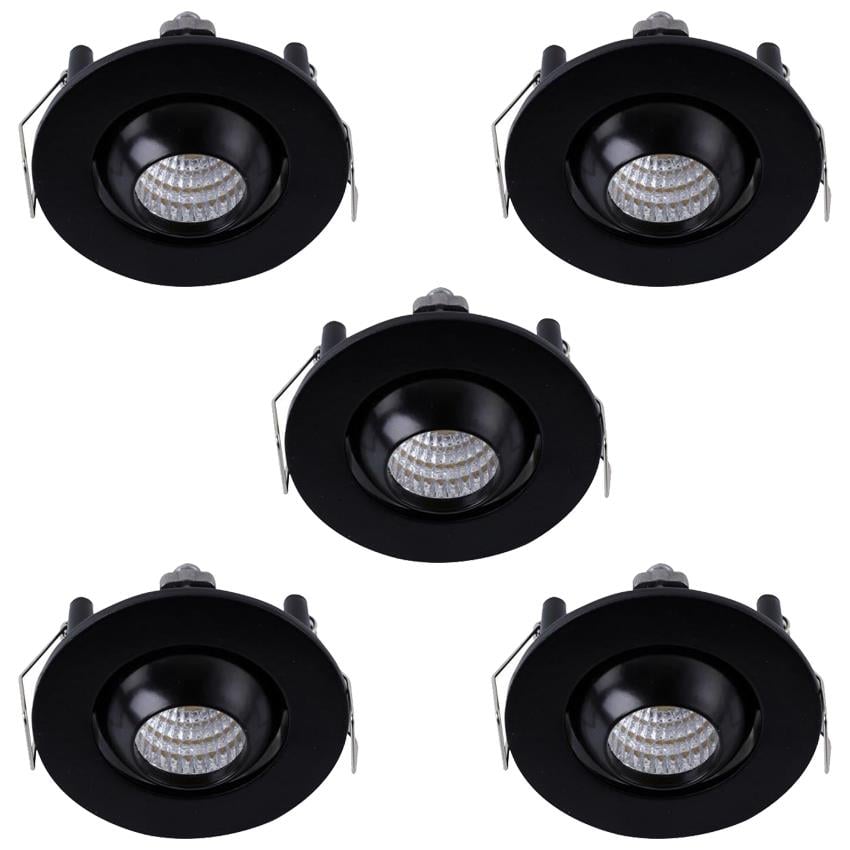 Led Paneller FIONA - 1W LED ARMATÜR FIONA - 1W LED ARMATÜR-SİYAH-5Lİ