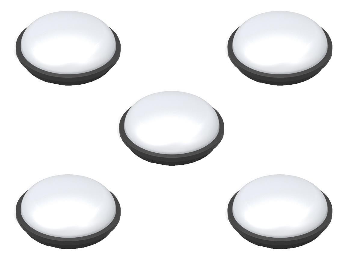 Led Paneller HOROZ - ARTOS 20 Watt-6400K- Beyaz/Siyah Dış Mekan LED HOROZ - ARTOS 20 Watt Siyah Dış Mekan LED-6200K-5Lİ