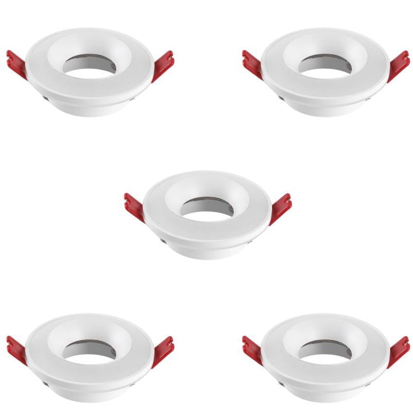 Dekoratif Downlight Armatürler HOROZ ELEKTRİK SİYAH-BEYAZ/BEYAZYUVARLAK DEKORATİF BOŞ SPOT AZER-1 HOROZ ELEKTRİK SİYAH-BEYAZ/BEYAZYUVARLAK DEKORATİF BOŞ SPOT AZER-1-5Lİ