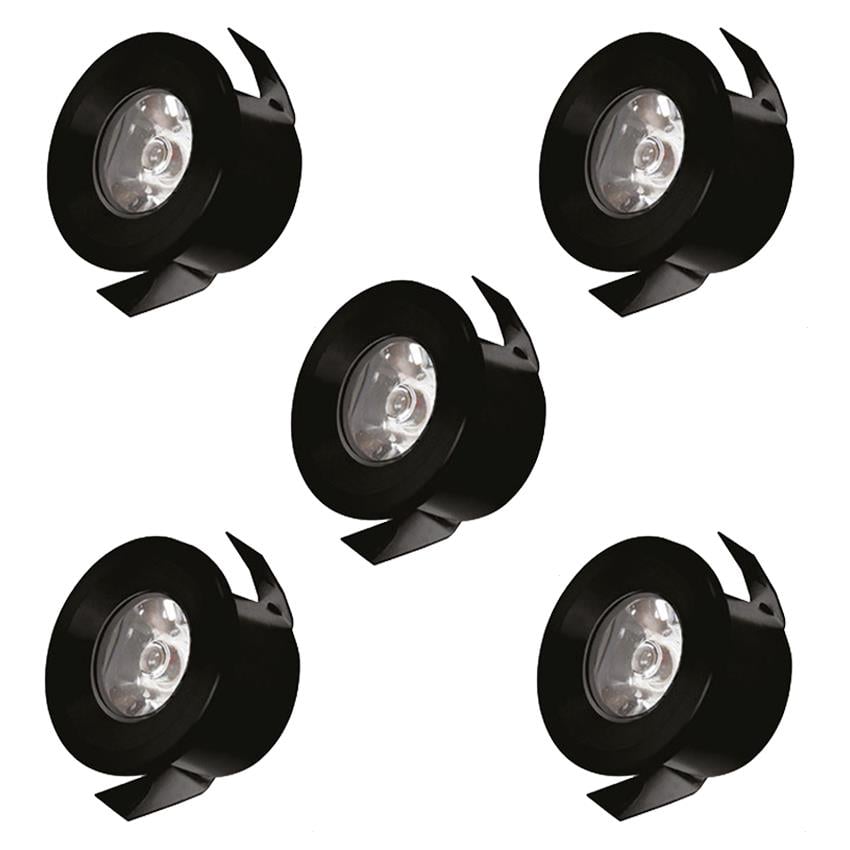 Led Paneller MONİCA - 1W LED ARMATÜR MONİCA - 1W LED ARMATÜR-SİYAH-5Lİ