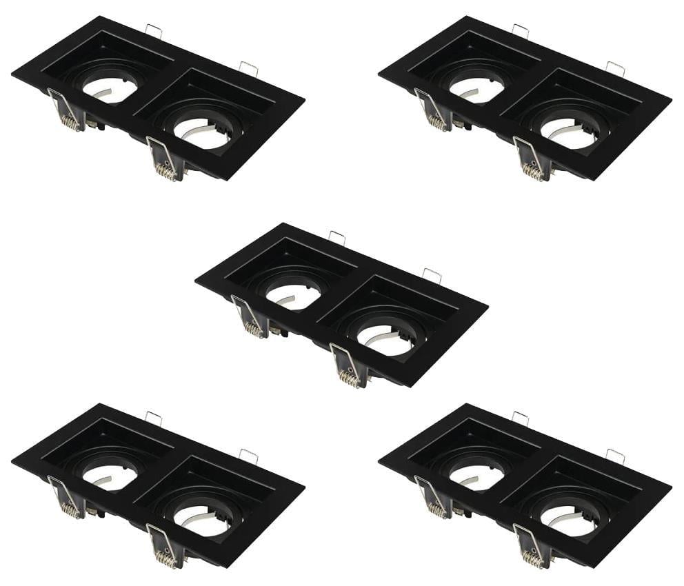 Dekoratif Downlight Armatürler PETUNYA 2 - GÖMME ARMATÜR PETUNYA 2 - GÖMME ARMATÜR-BEYAZ-SİYAH/SİYAH-5Lİ