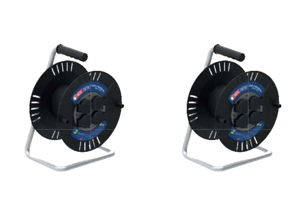 Seyyar Makaralar ROLL 3 (Kablosuz ) Seyyar Makara Max. 50 Metre  ROLL 3 (Kablosuz ) Seyyar Makara Max. 50 Metre-2Lİ