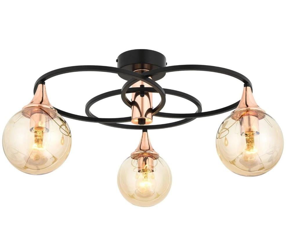 Modern Avize Siyah Boyalı Modern Avize Siyah Boyalı Modern Avize