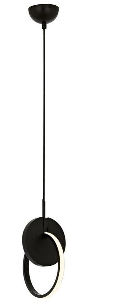 Sarkıt Avize Siyah Tekli Avize Lambasan Siyah Tekli Avize