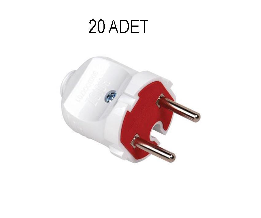 Aksesuarlar TOPRAKSIZ ERKEK FİŞ TOPRAKSIZ ERKEK FİŞ-20 ADET