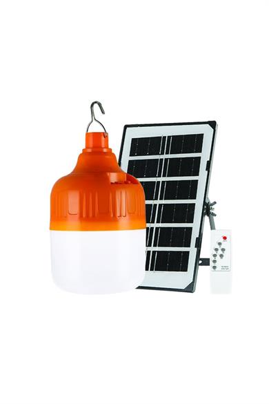 Kamp Aydınlatma Ürünleri  100W Solar Profesyonel Kumandalı Lamba