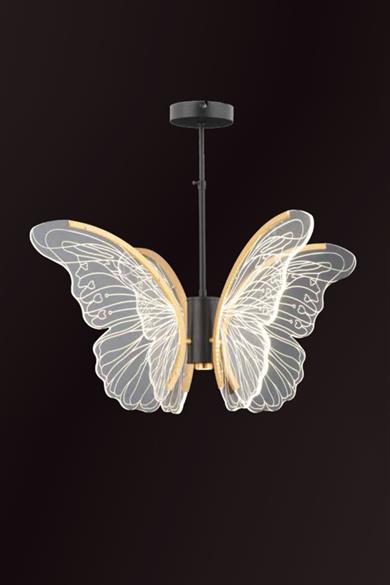 Avizeler  10W Gold Sarkıt Led Avize 