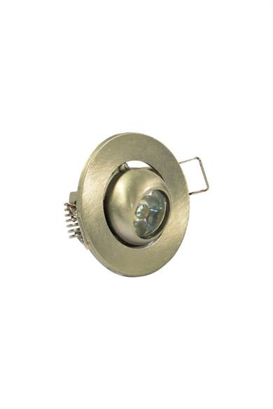 Dekoratif Mini Spotlar  3 Watt Saten Kasa Manda Gözü