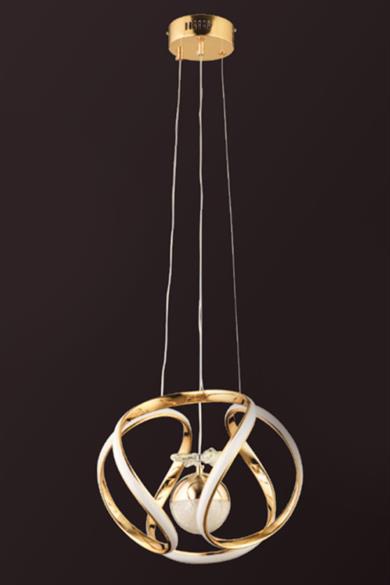 Avizeler  50W Gold Sarkıt Led Avize 