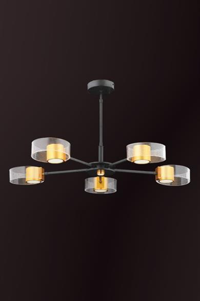 Avizeler  5W Gold Sarkıt Led Avize 