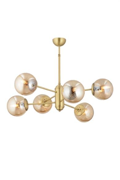 Avizeler  6 Lı Eskitme Kollu Avize