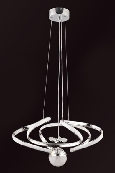 Avizeler  60W Krom Sarkıt Led Avize 