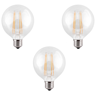 Ampuller  Heka Led Filament Rustik Ampul 6w Gün Işığı - 3 Adet