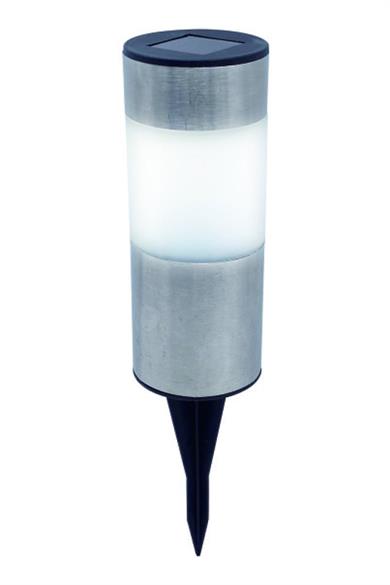 Solar Ürünler 3W Solar Camlı Çim Armatürü - Lambasan 3W Solar Metal Çim Armatürü