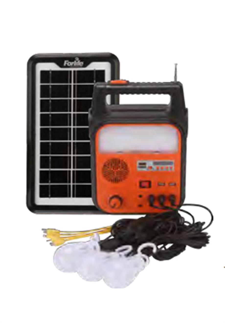 Solar Ürünler  120W Solar Işıldak Paketi